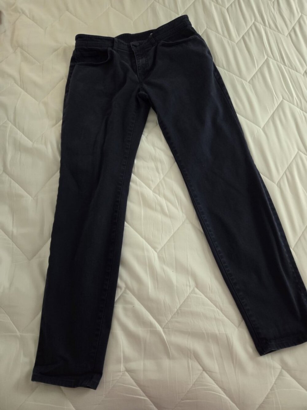G/Fore Golf Pants Womens 6 Navy Blue Essential 5 Pocket Ankle Stretch Preppy